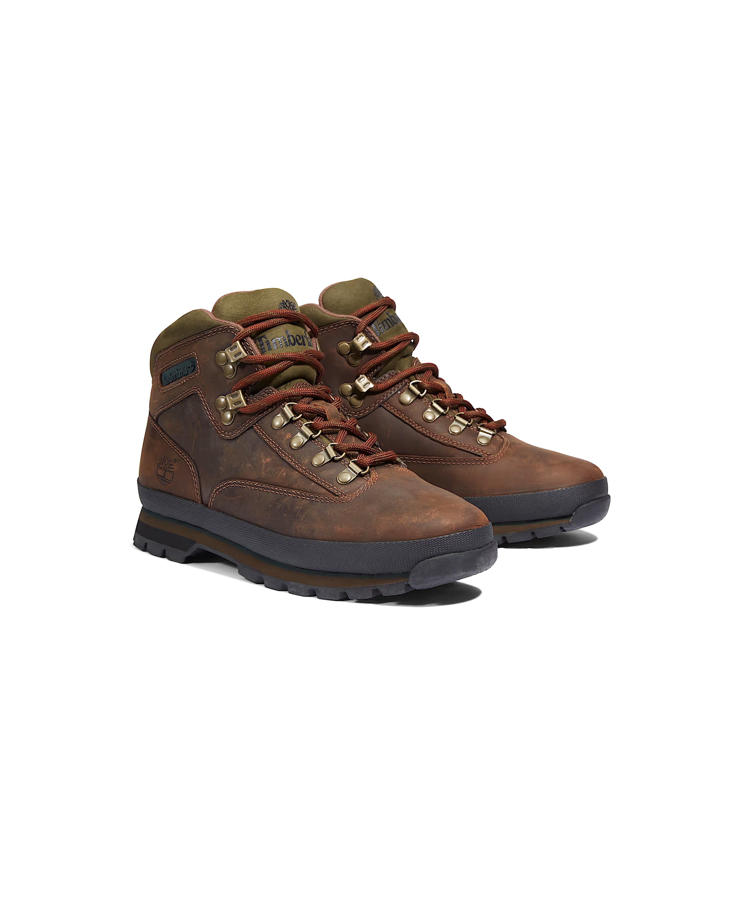 Euro Hiker Mid Lace Up Boot Brown Homme - Starcowparis - 2