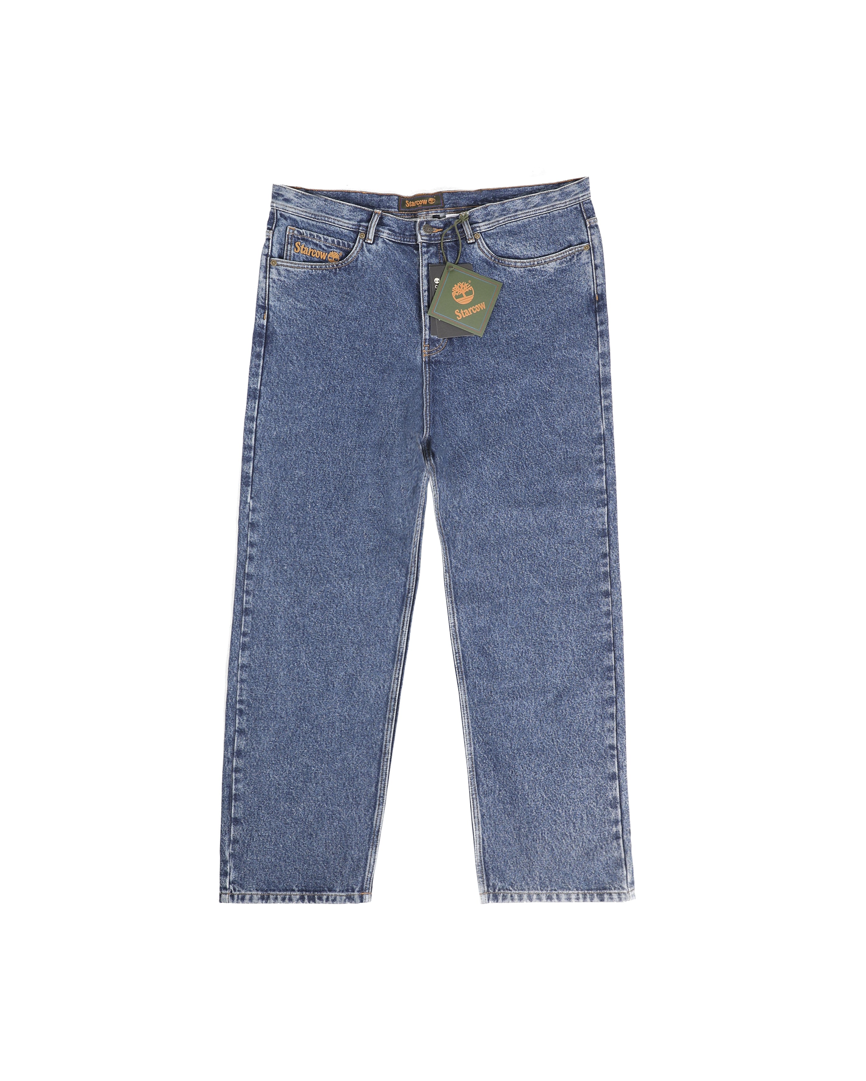x Starcow Denim Loose Fit Pant True Blue 14oz - Starcowparis - 1