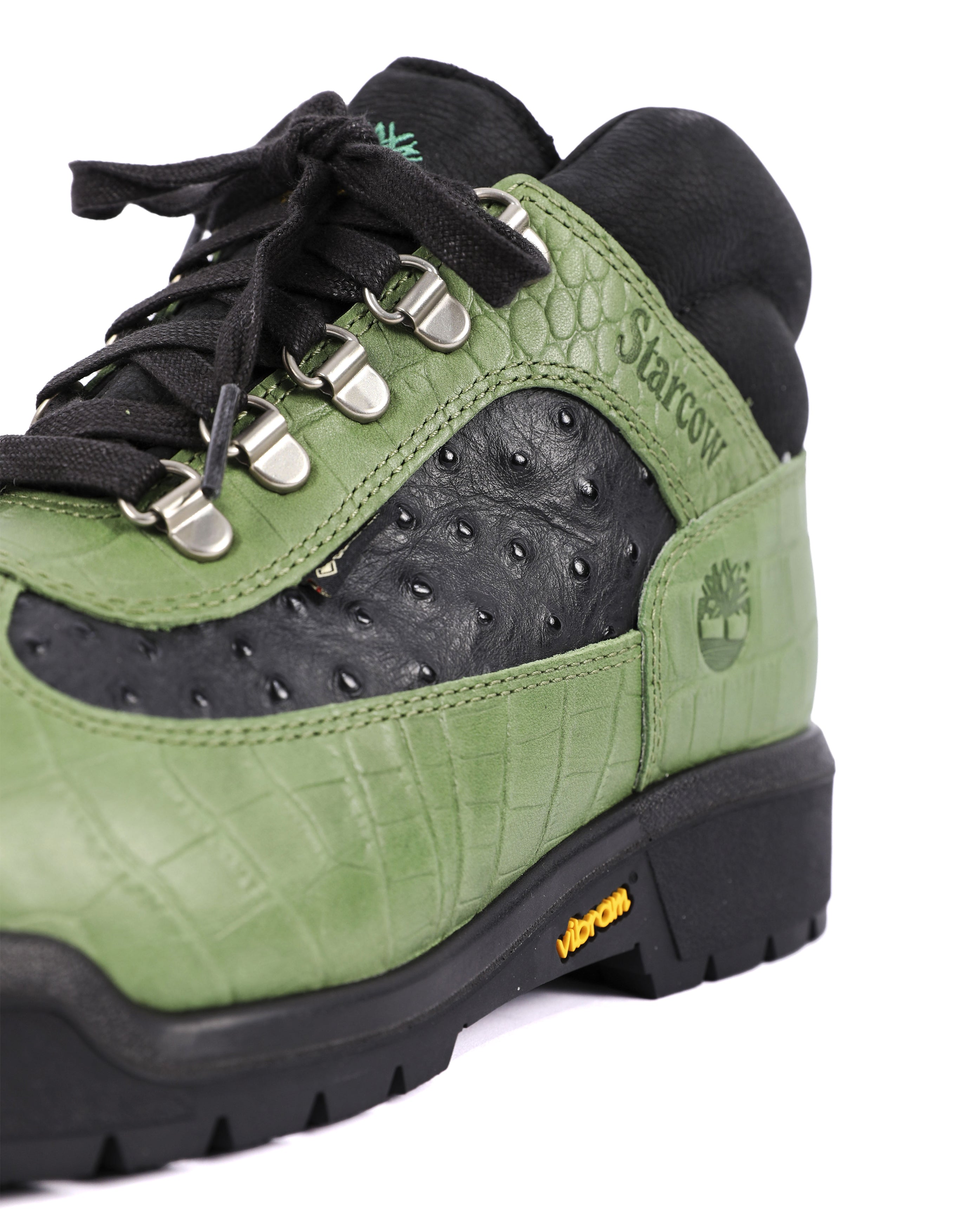 x Starcow Field Boots Mid Lace GTX Medium Green Full Grain - Starcowparis - 4