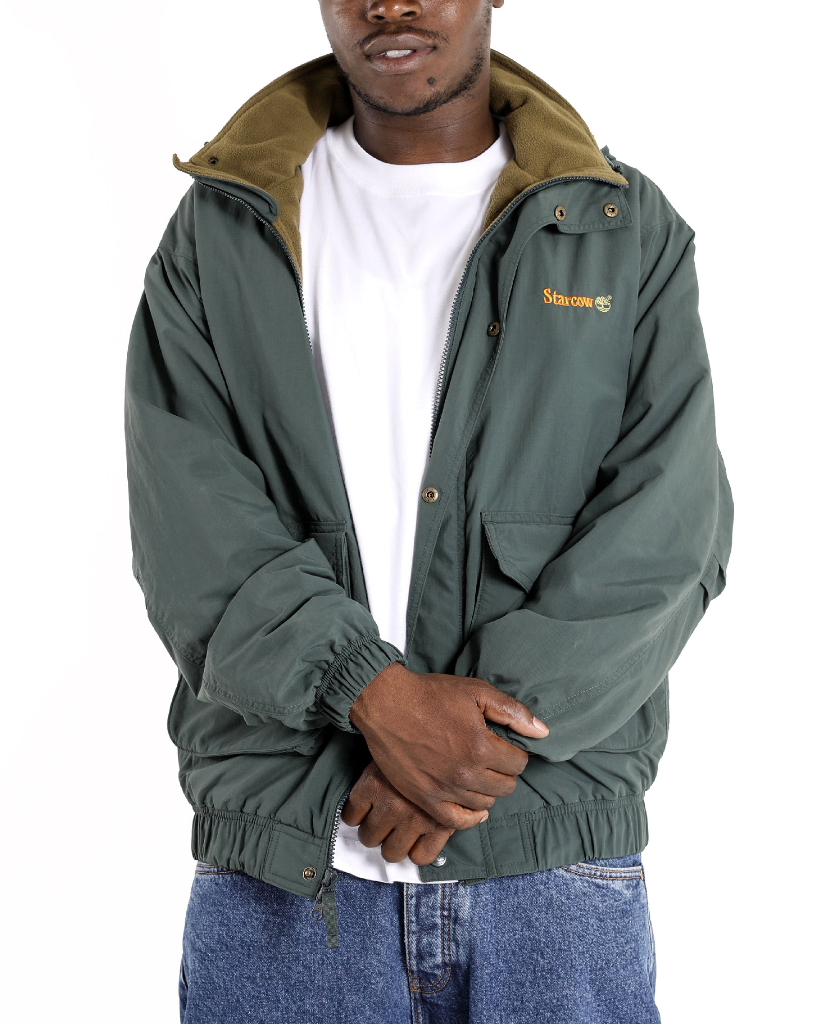 x Starcow Nylon Jacket Green Gables - Starcowparis - 2