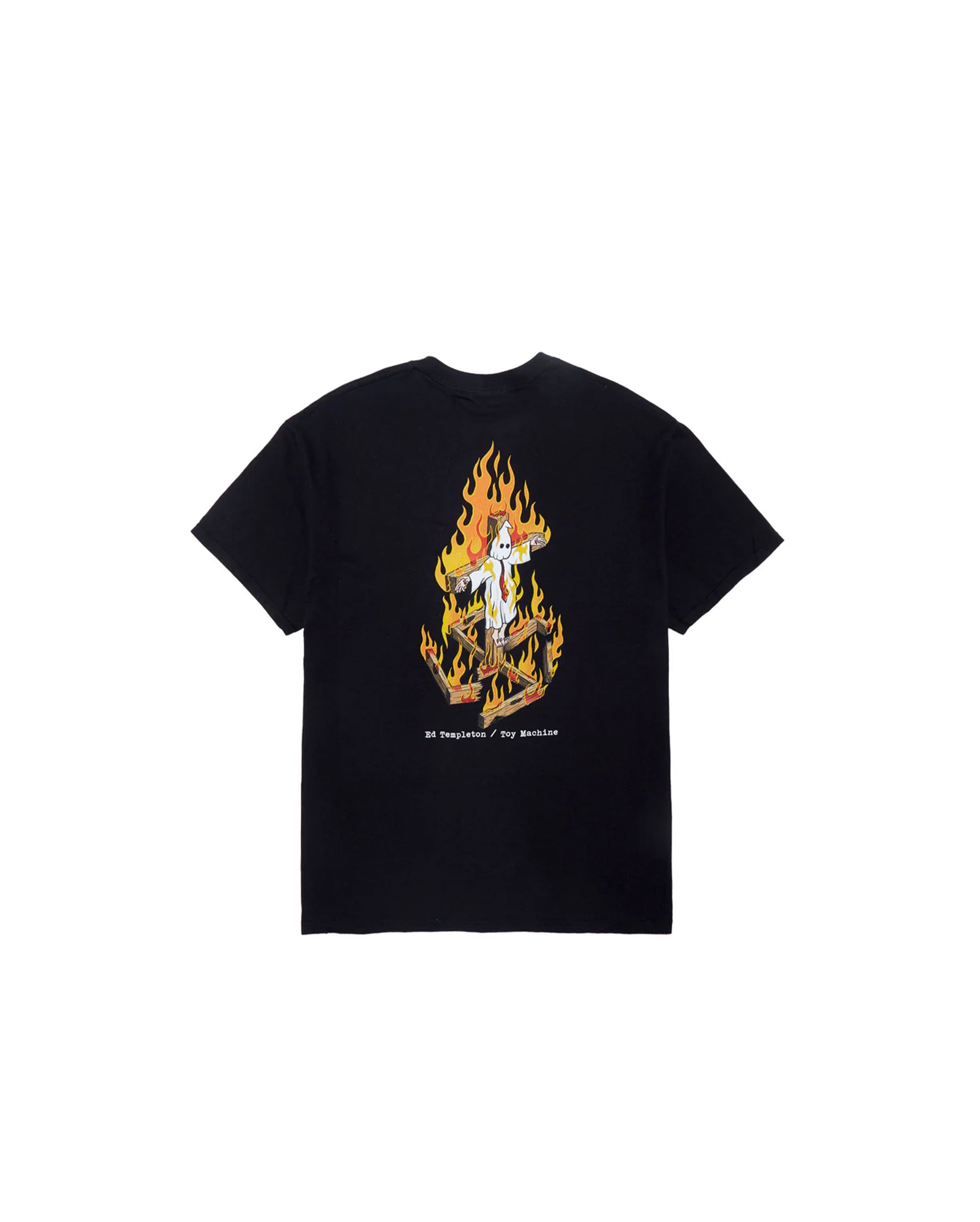 Charred Cross Tee Black - Starcowparis - 1