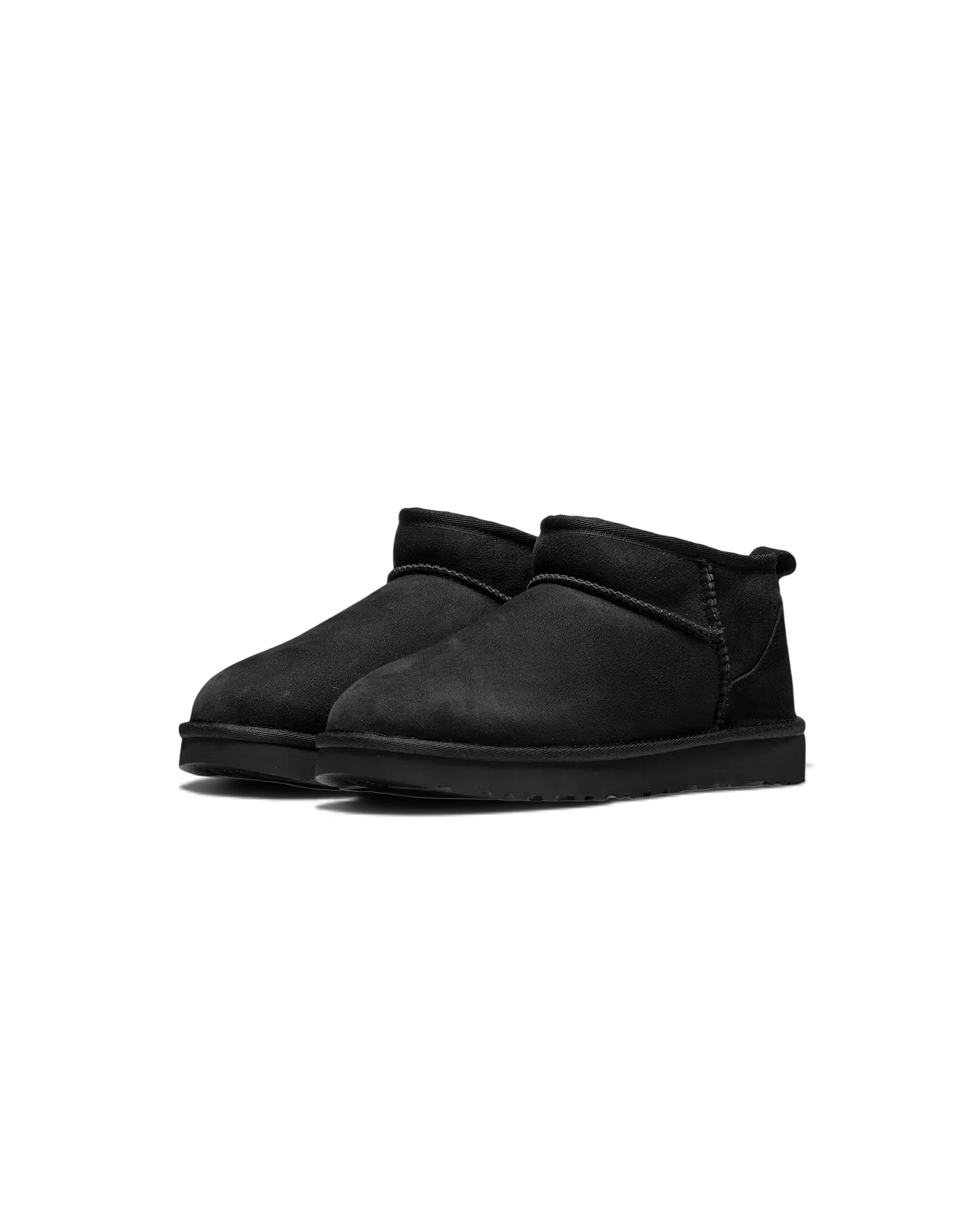 UGG W Classic Ultra Mini Black, trois-quarts, Starcow Paris - Starcowparis - 2