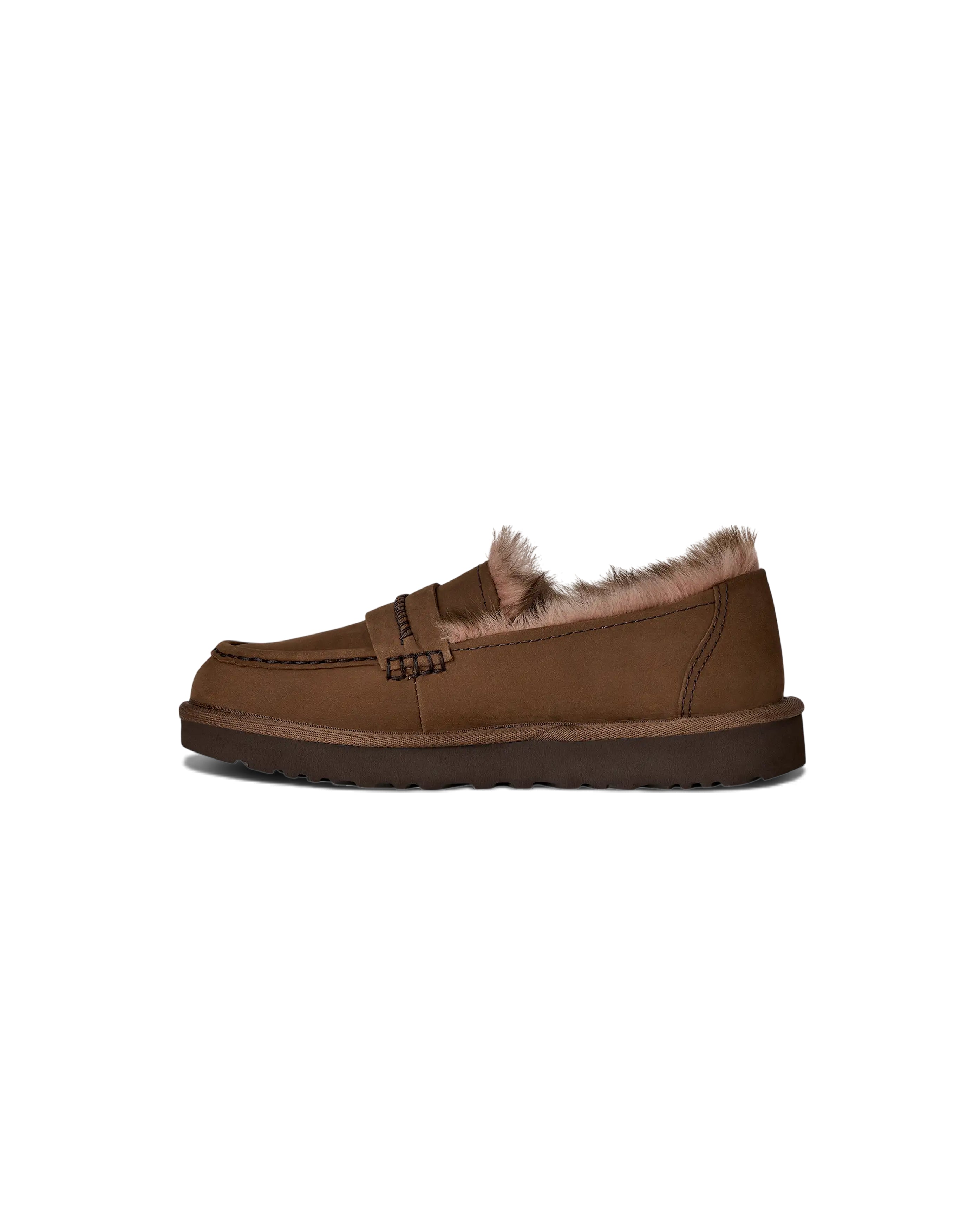 W Ellis Nubuck Loafer Dark Chestnut - Starcowparis - 4