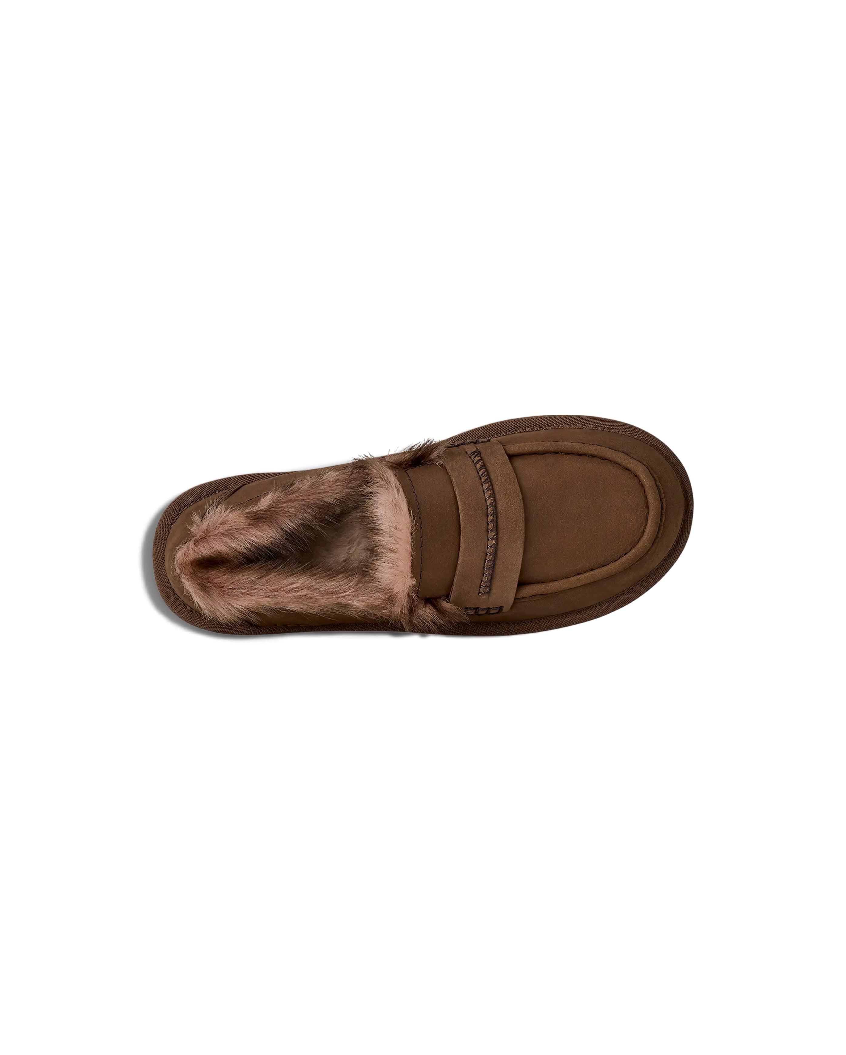 W Ellis Nubuck Loafer Dark Chestnut - Starcowparis - 5