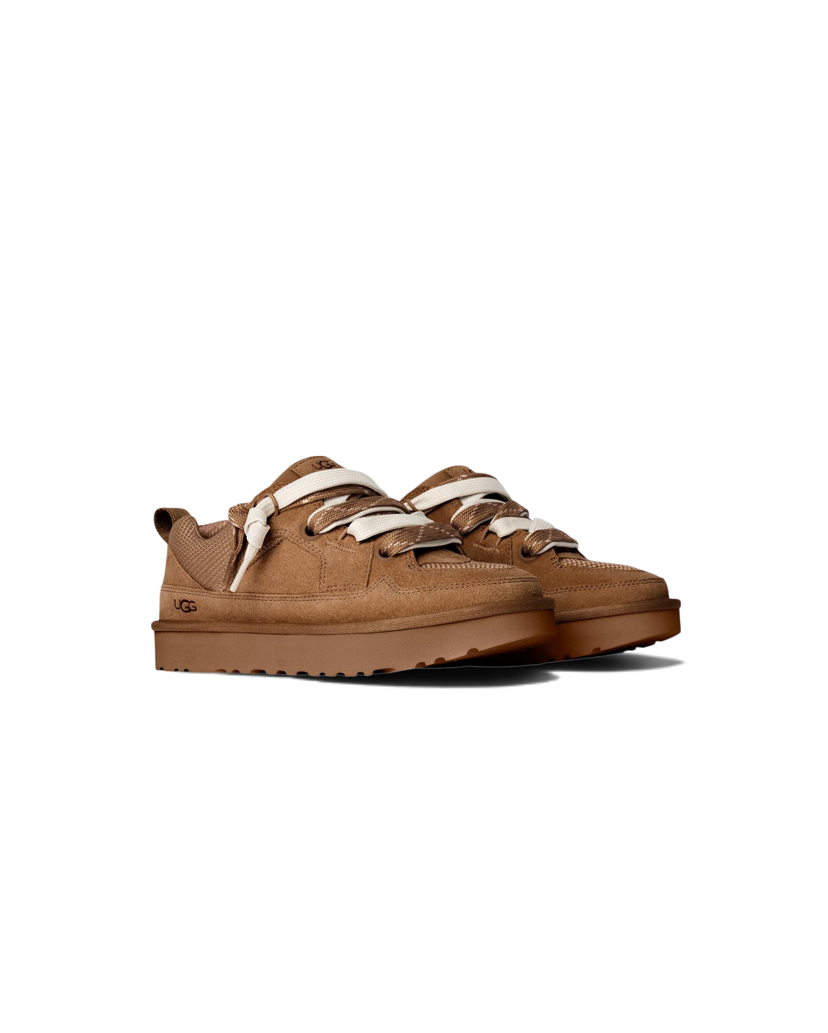 UGG W Lo Lowmel Chestnut, trois-quarts, Starcow Paris - Starcowparis - 2
