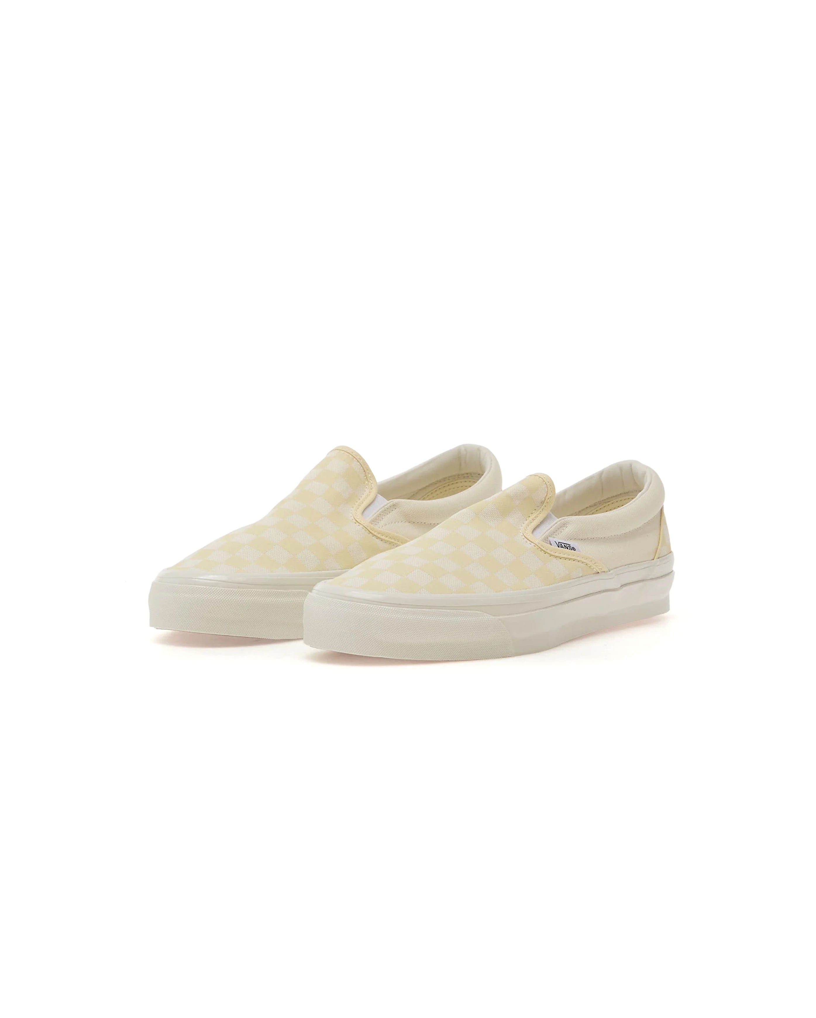 LX Classic Slip-On 98 Checkboard Yellow Dust - Starcowparis - 2