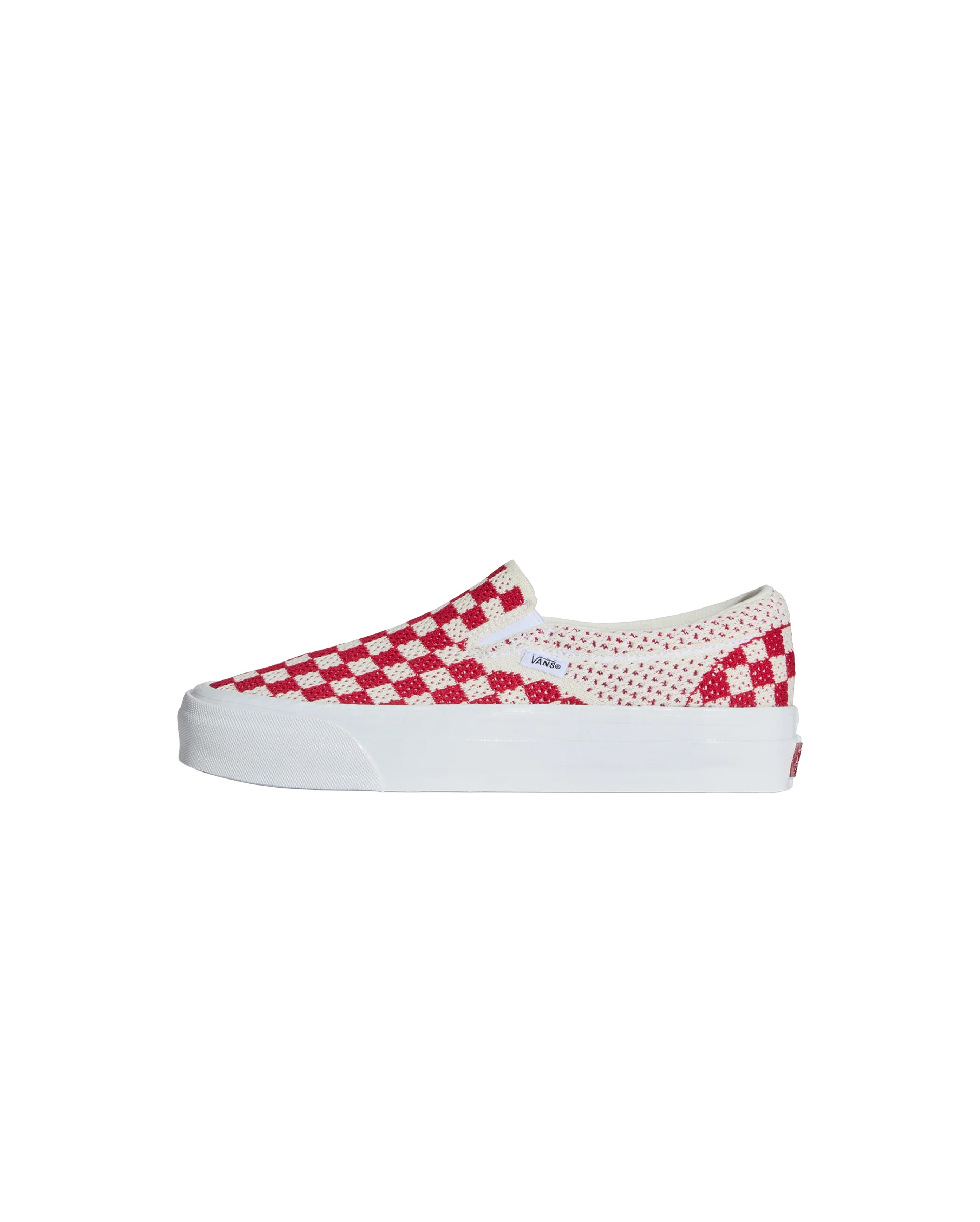LX Classic Slip-On 98 EK Checkerboard Red/Marshmallow - Starcowparis - 3