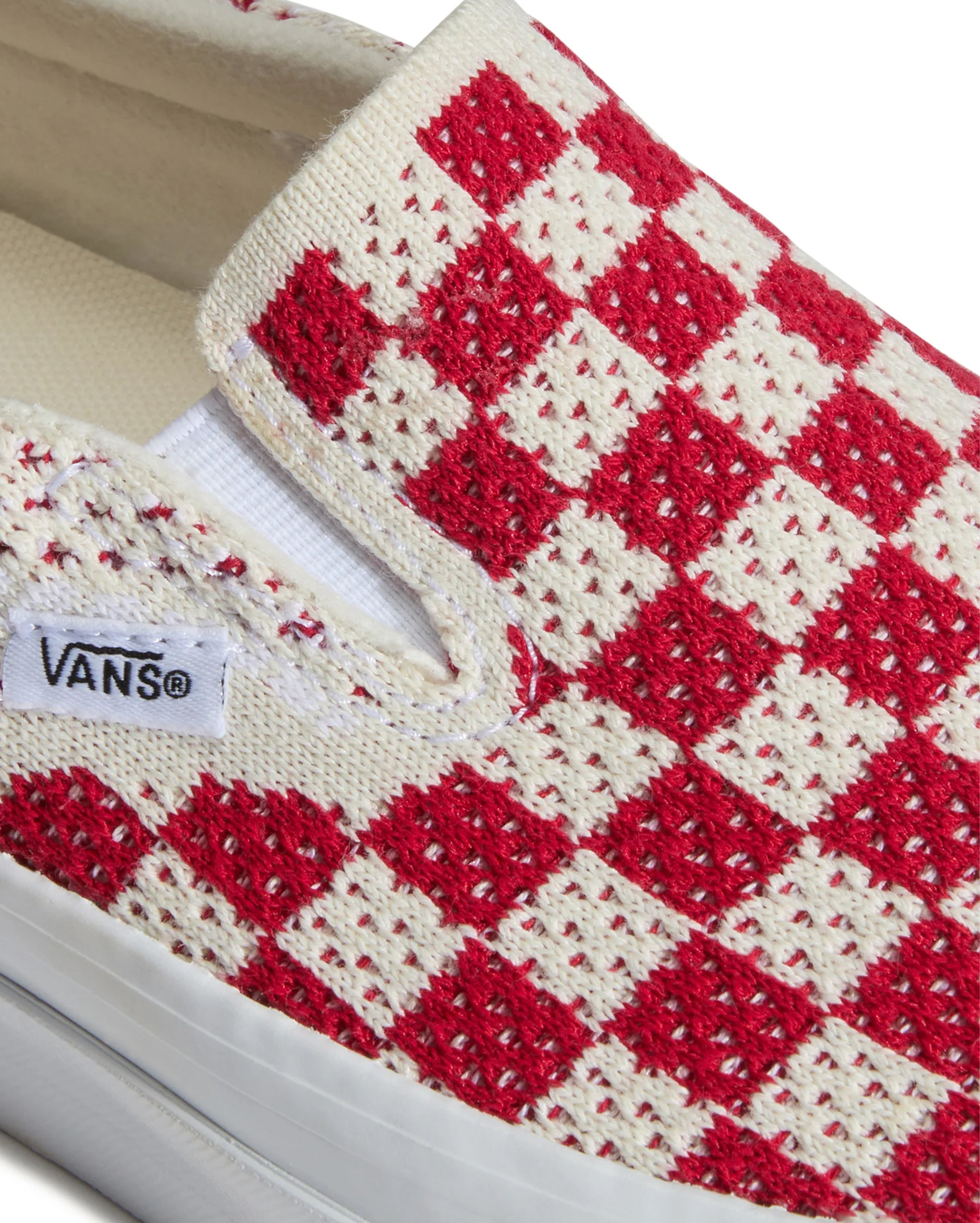 LX Classic Slip-On 98 EK Checkerboard Red/Marshmallow - Starcowparis - 4