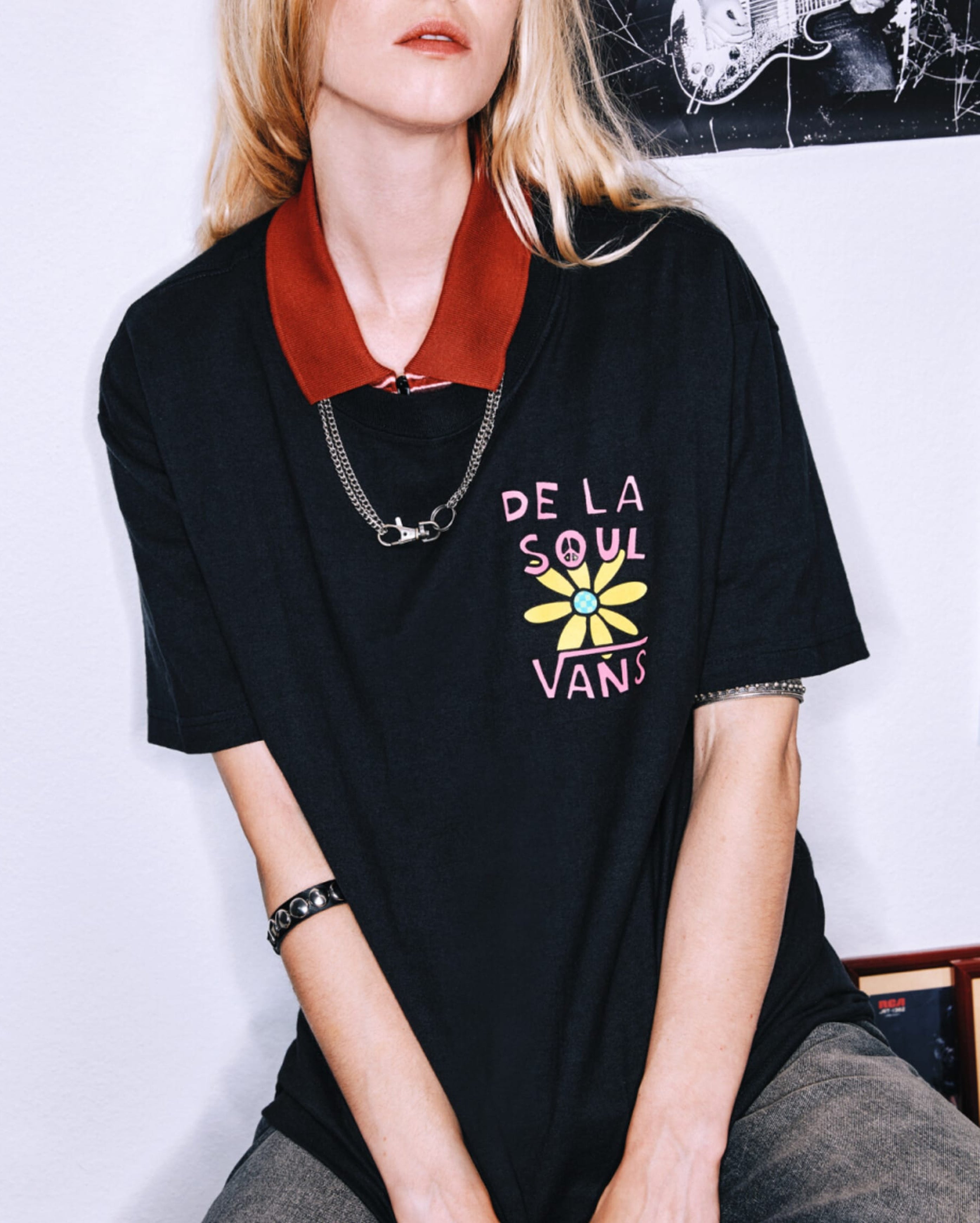 x De La Soul Plugs T-Shirt Black - Starcowparis - 3