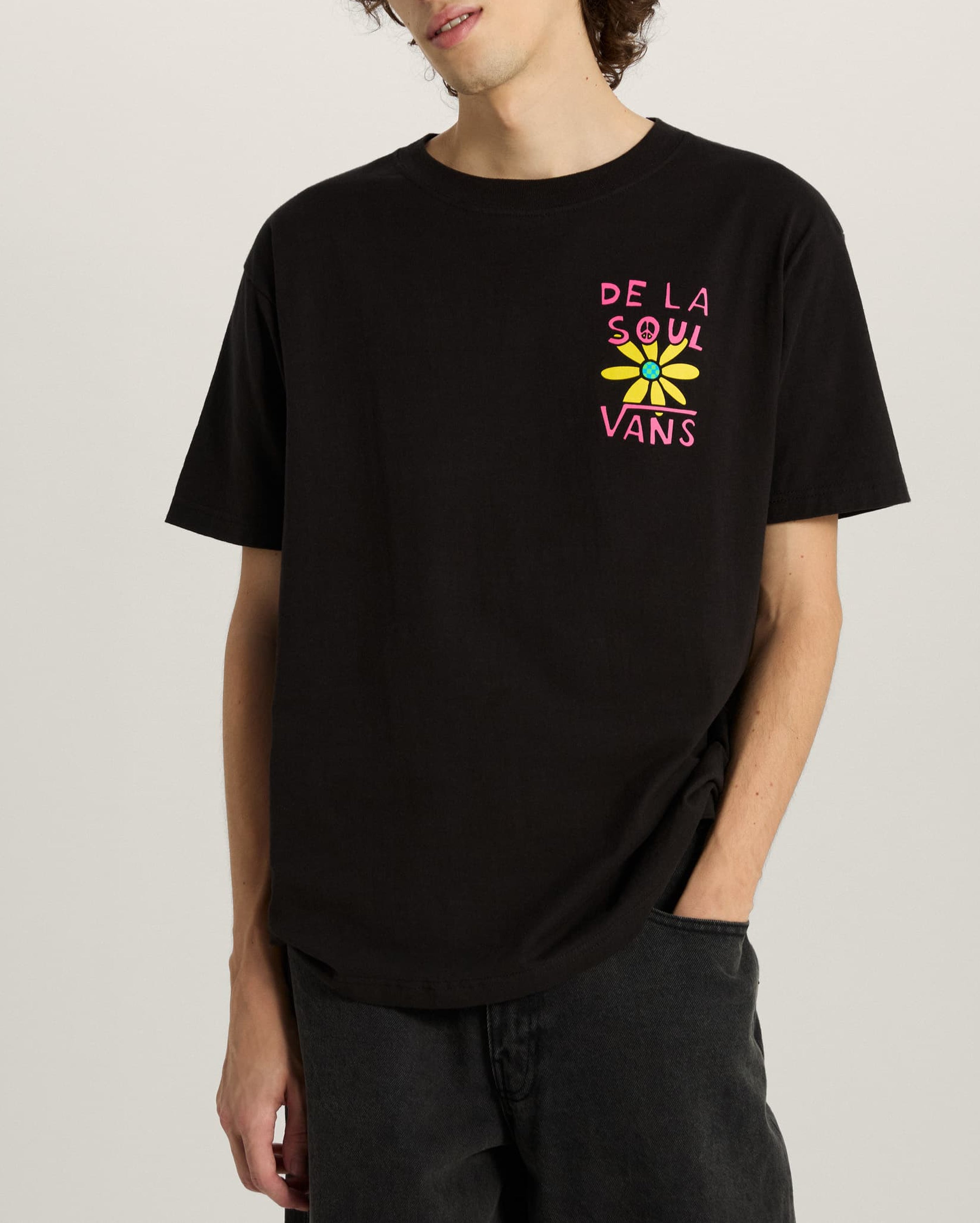 x De La Soul Plugs T-Shirt Black - Starcowparis - 5