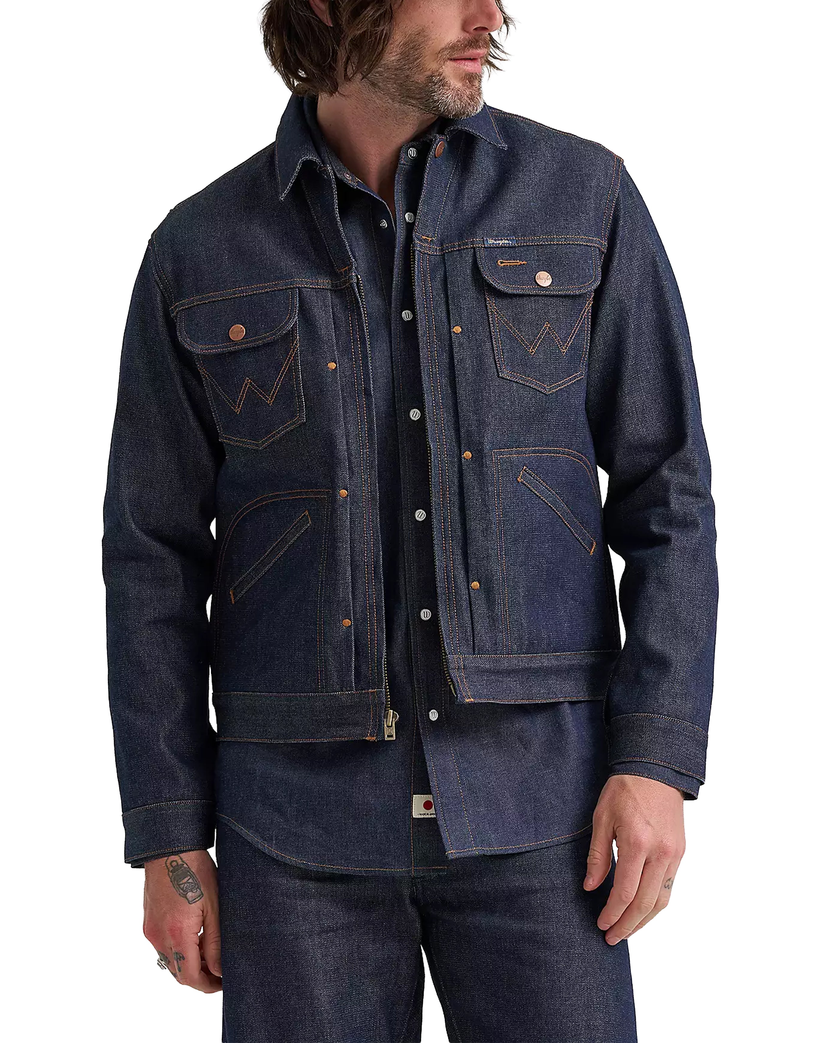 Blue Bell 11MJZ Jacket Indigo Raw - Starcowparis - 1