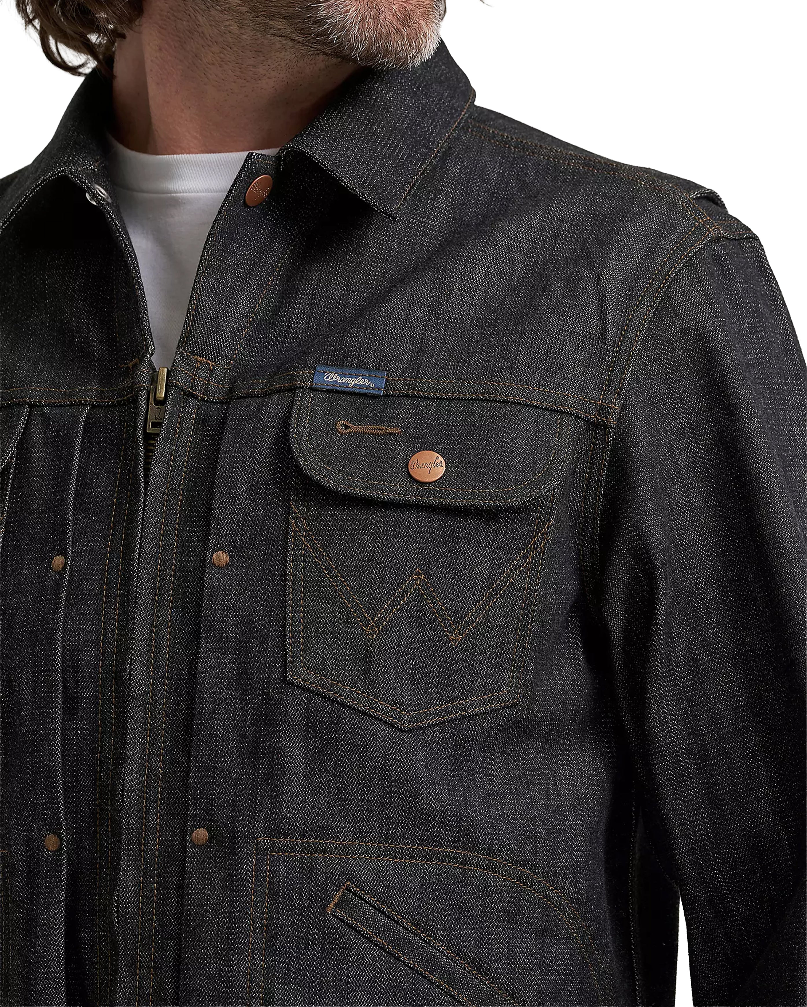 Blue Bell Regular 11MJZ Jacket Black Raw - Starcowparis - 3