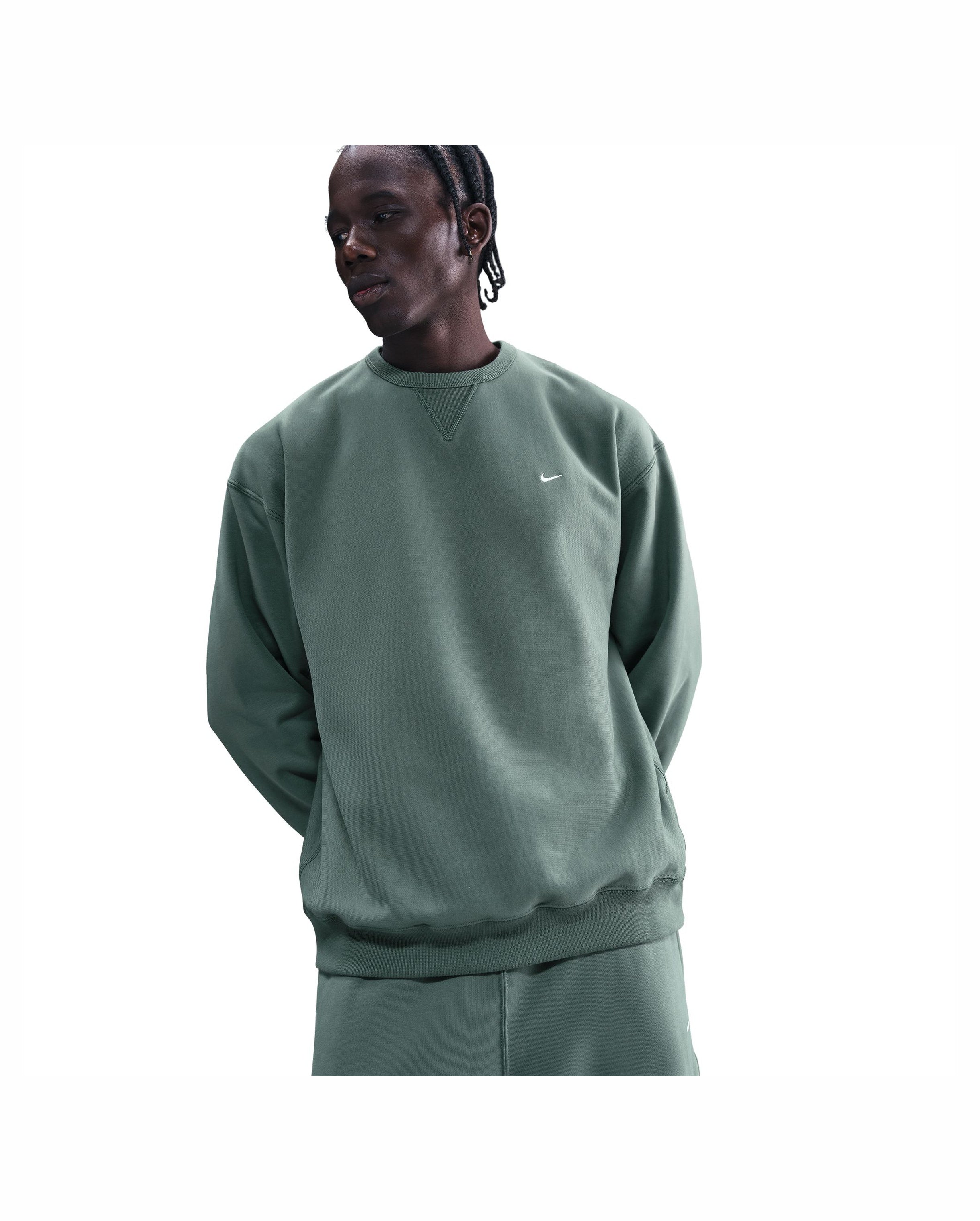 Solo Swoosh Crewneck Clay Green - Starcowparis - 3