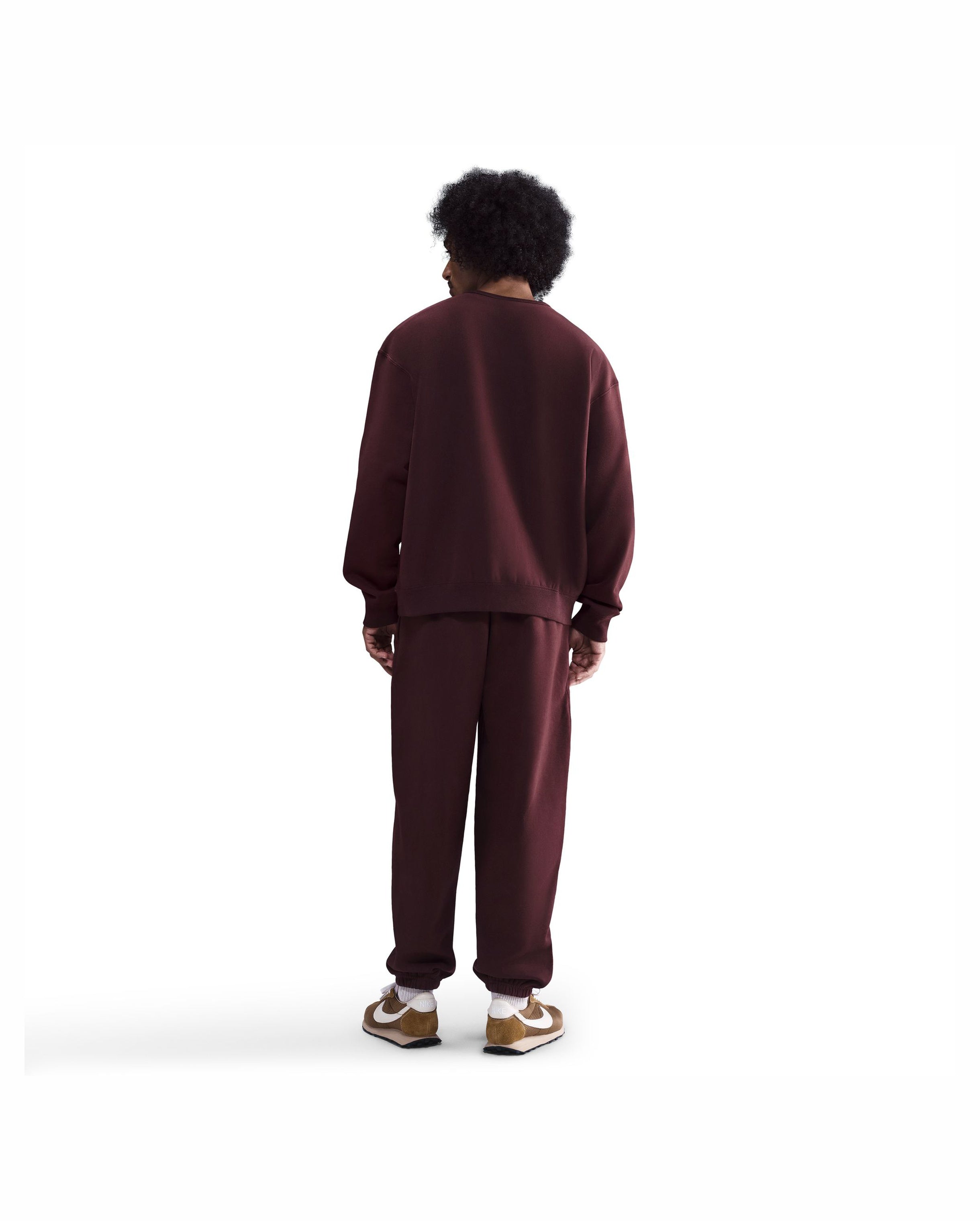 Solo Swoosh Crewneck Burgundy Crush - Starcowparis - 2