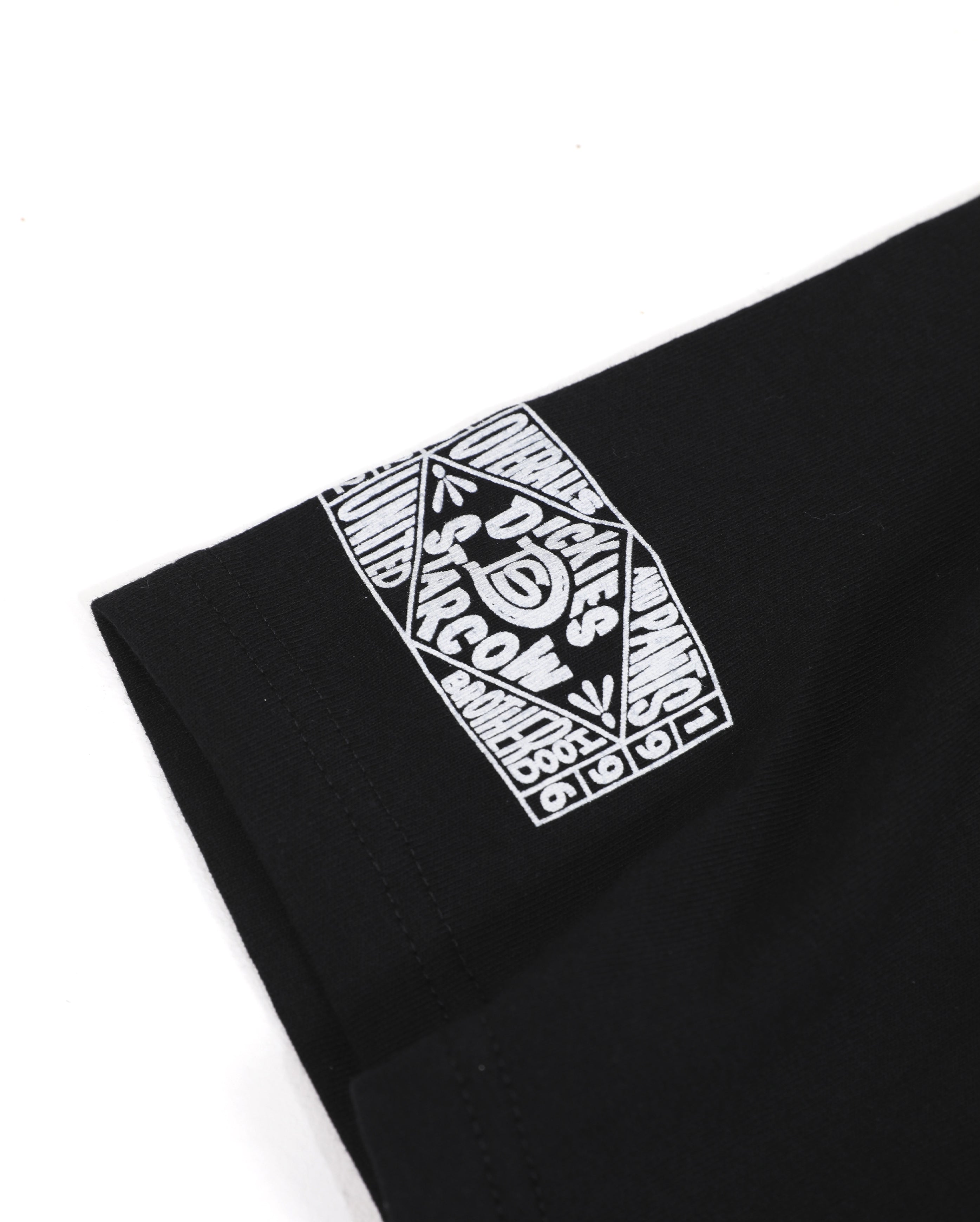 X Starcow Clancy Heavyweight SS Tee Black Orange - Starcowparis - 5