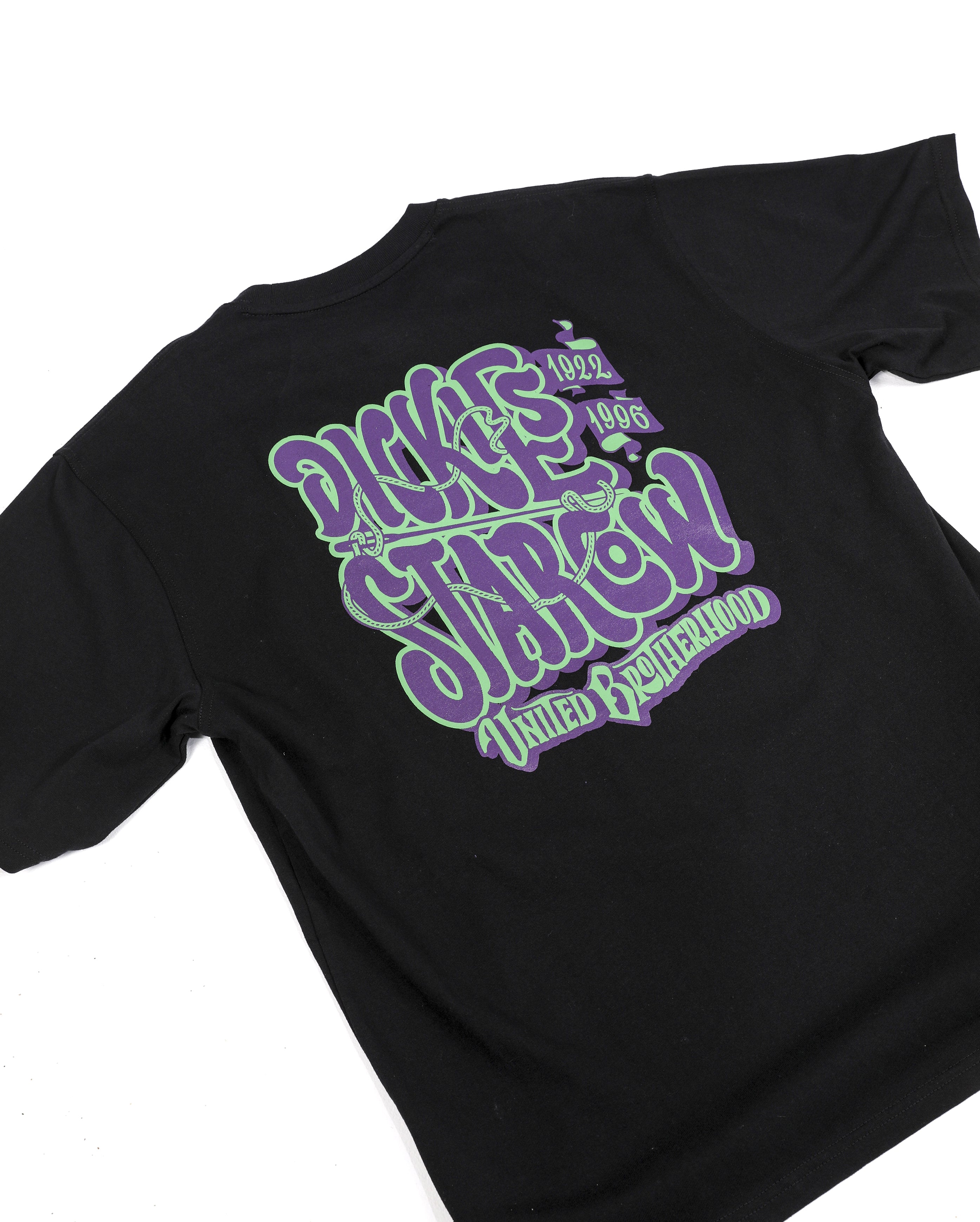 X Starcow Clancy Heavyweight SS Tee Black Purple - Starcowparis - 3