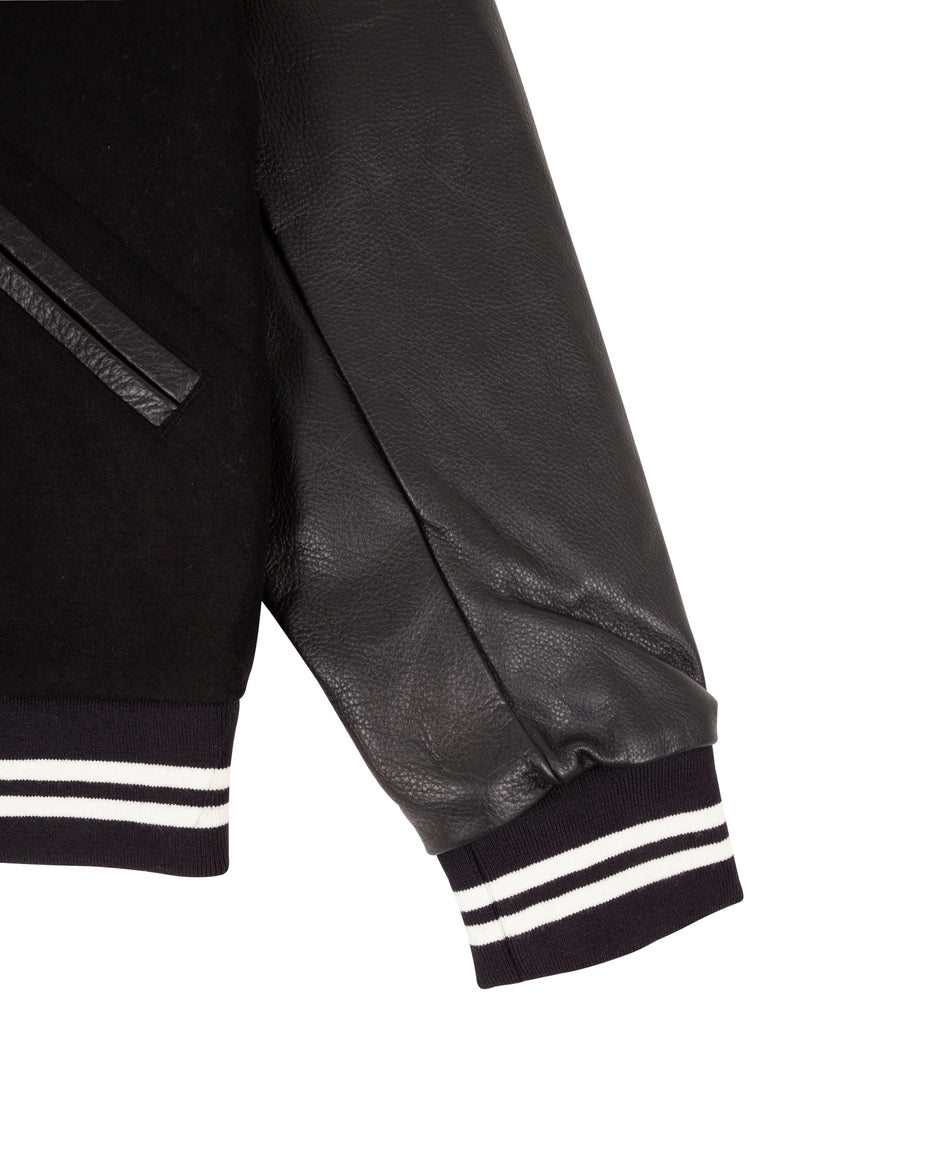Authentic Varsity Jacket Black Starcowparis