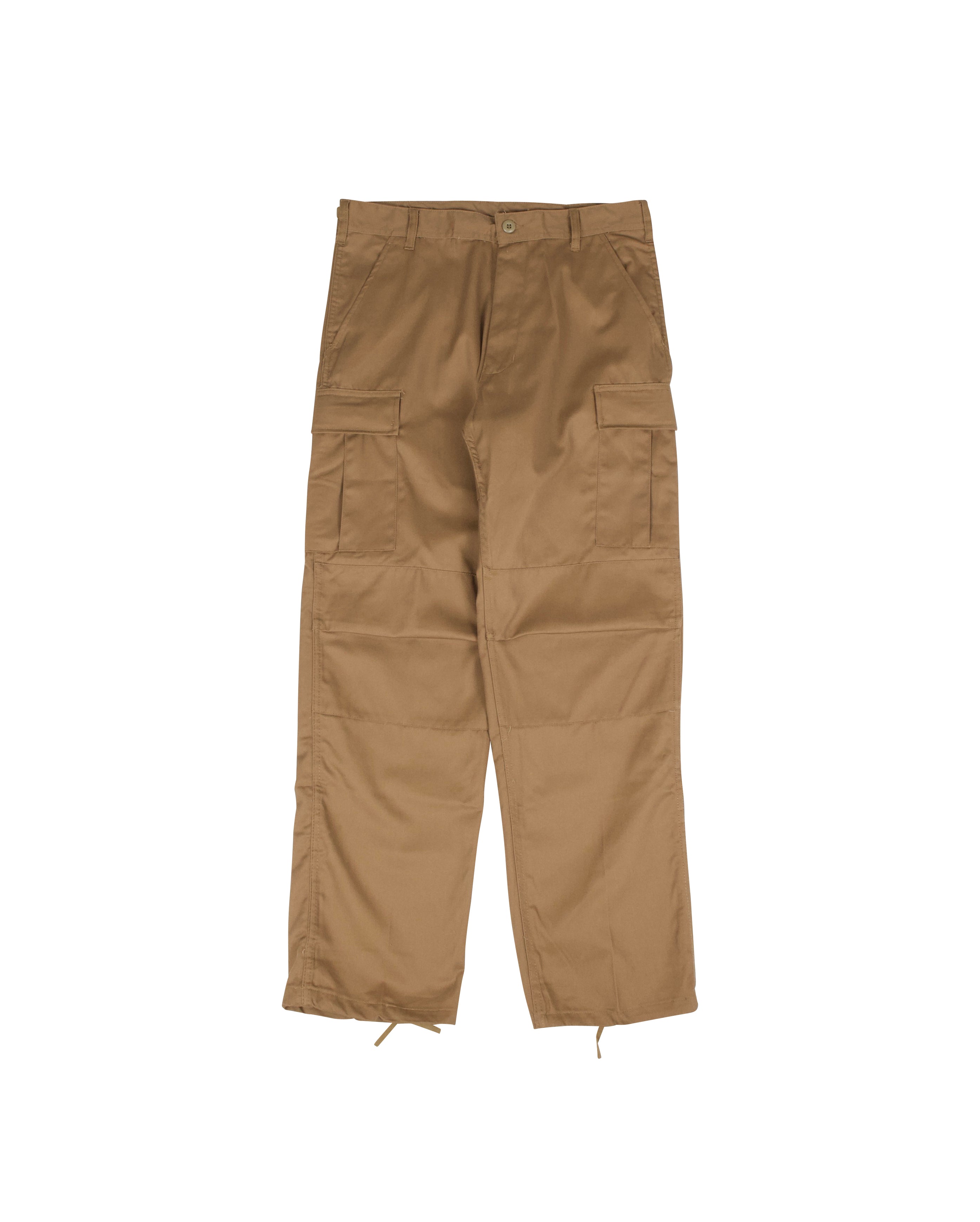 Relaxed Fit BDU-Hose mit Reißverschluss, Coyote  - Starcowparis - 1