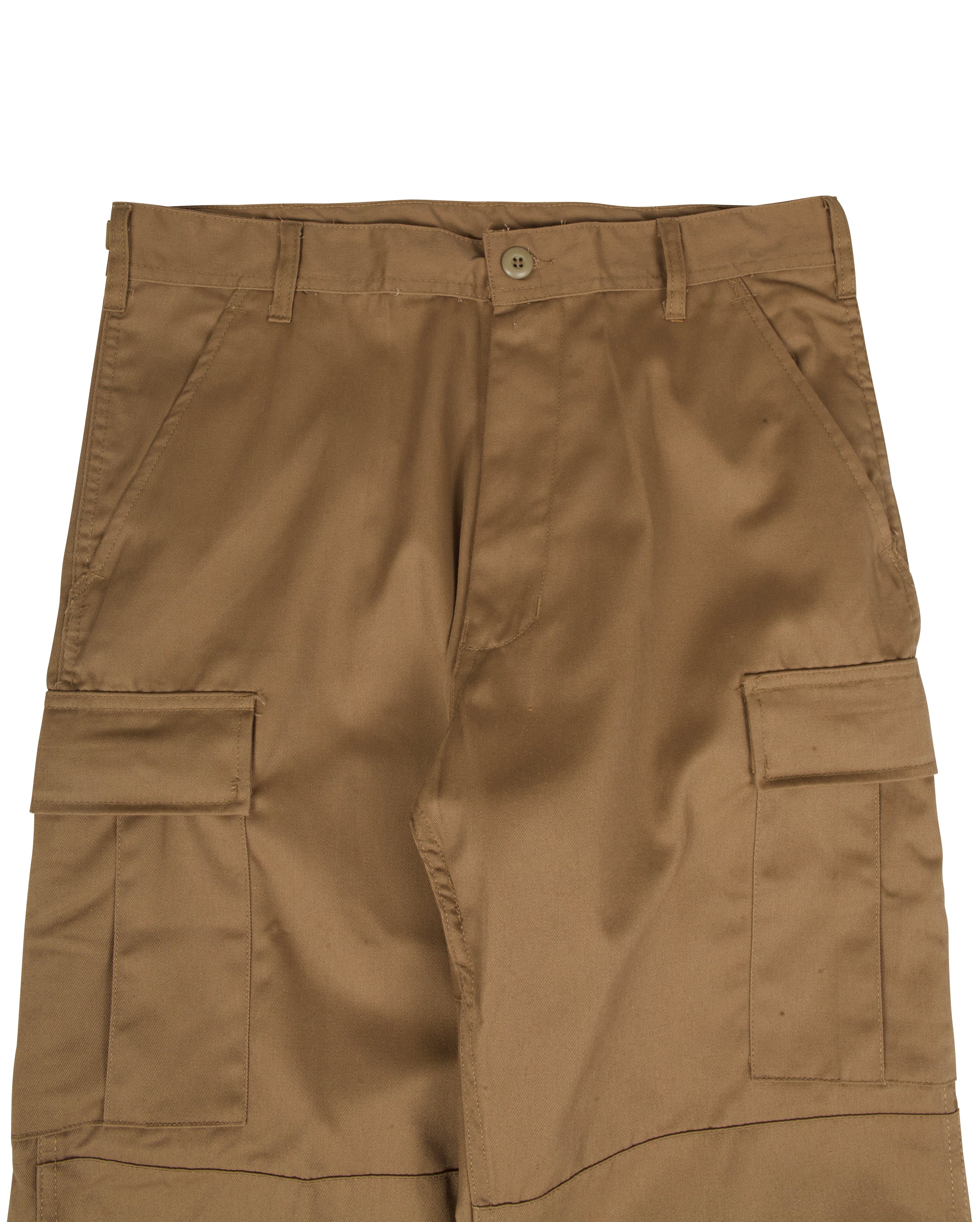 Relaxed Fit BDU-Hose mit Reißverschluss, Coyote  - Starcowparis - 2