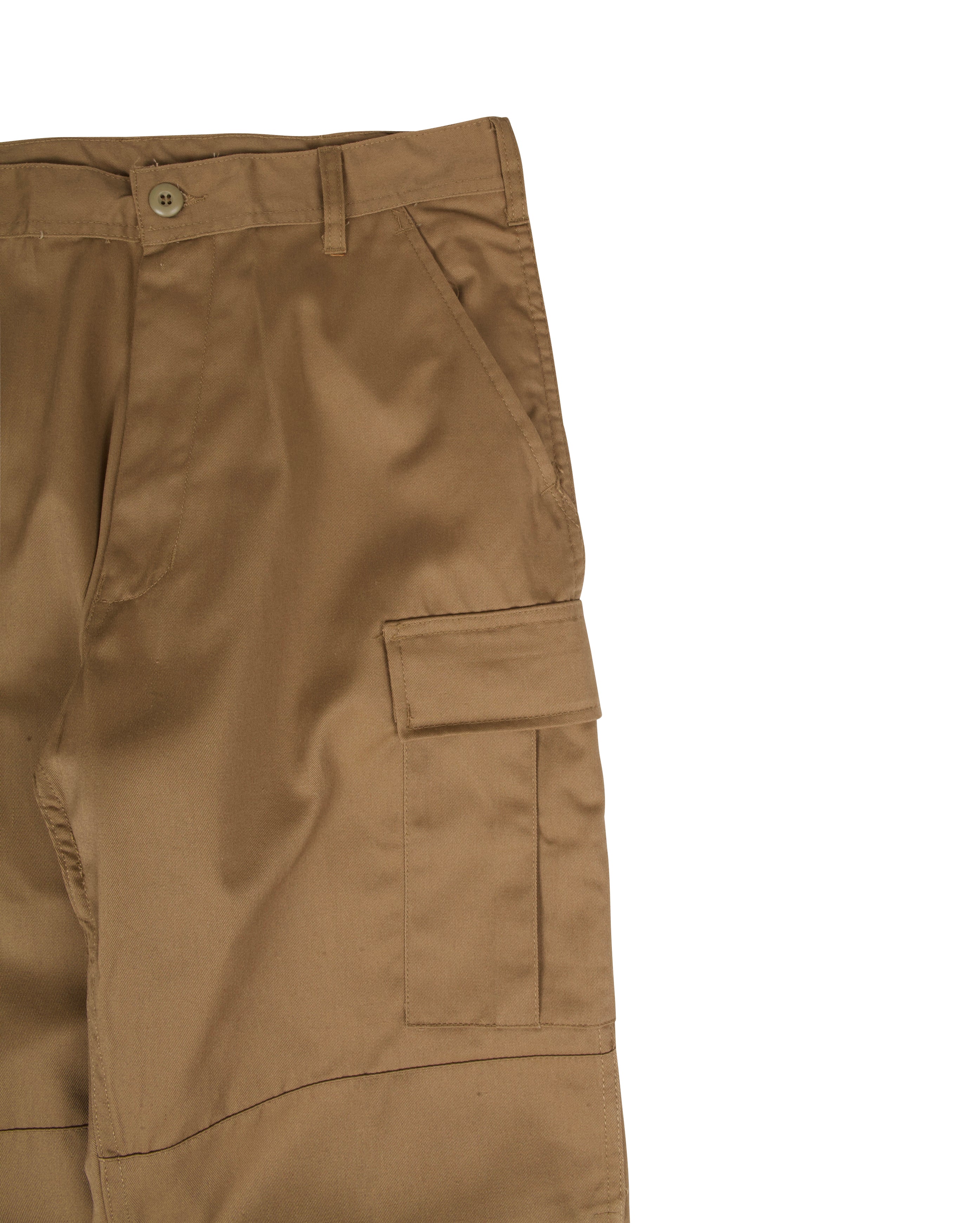 Relaxed Fit BDU-Hose mit Reißverschluss, Coyote  - Starcowparis - 3