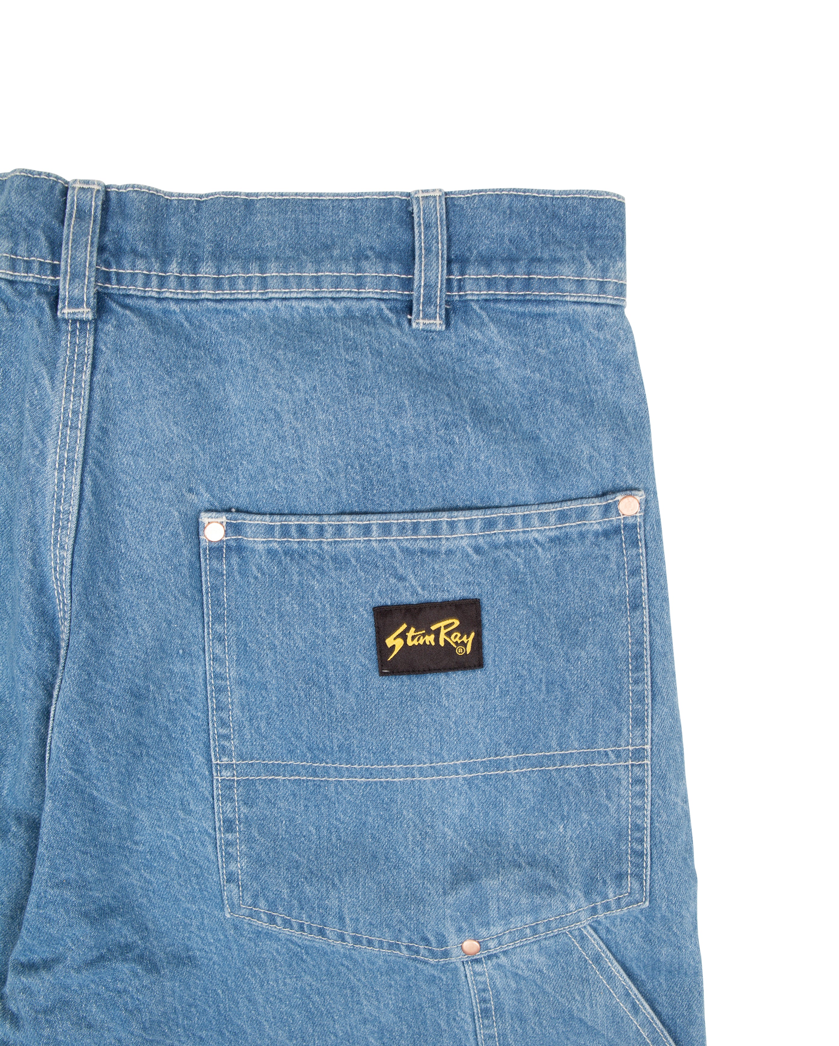 Doppelte Knieshorts Vintage Stonewash - Starcowparis - 5