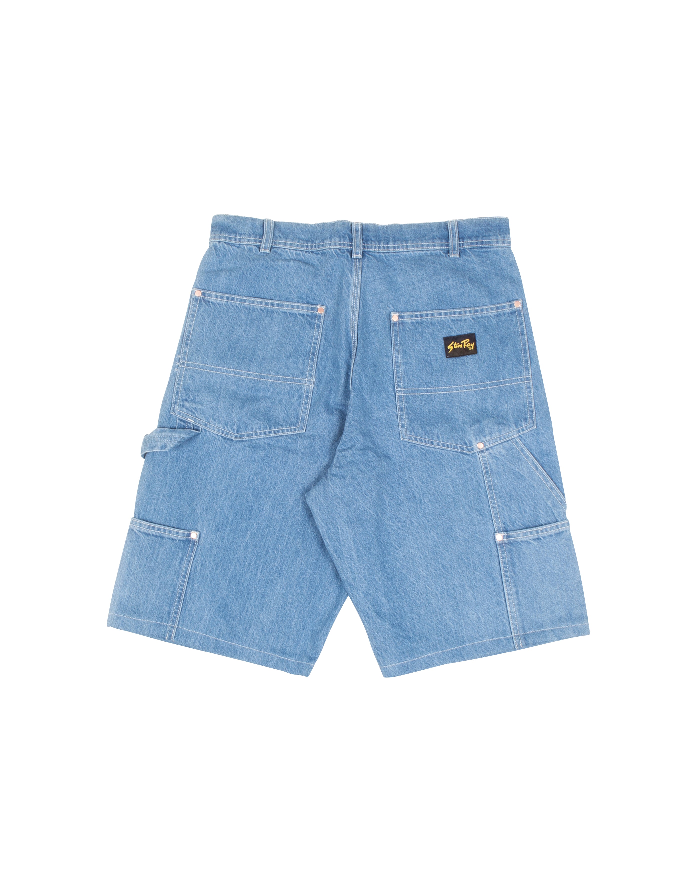 Doppelte Knieshorts Vintage Stonewash - Starcowparis - 6