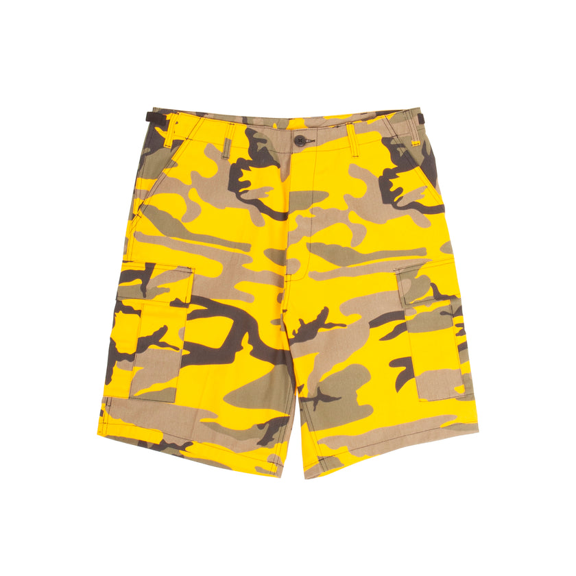 BDU Shorts Yellow Camo | Starcowparis
