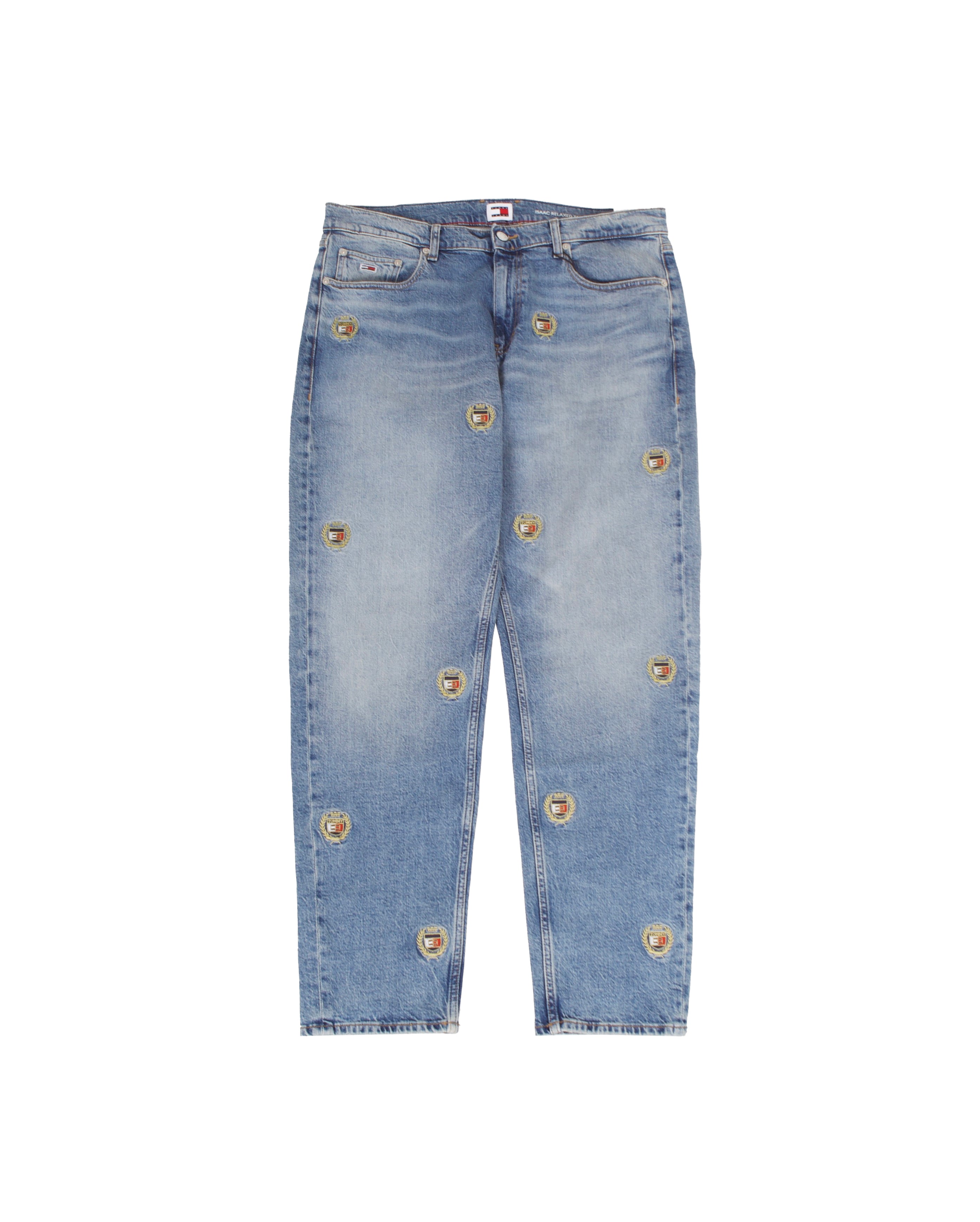 Tommy Jeans Isaac Rlxd Tprd Dh61 pant Denim Medium DM0DM204141A5 Starcow Paris