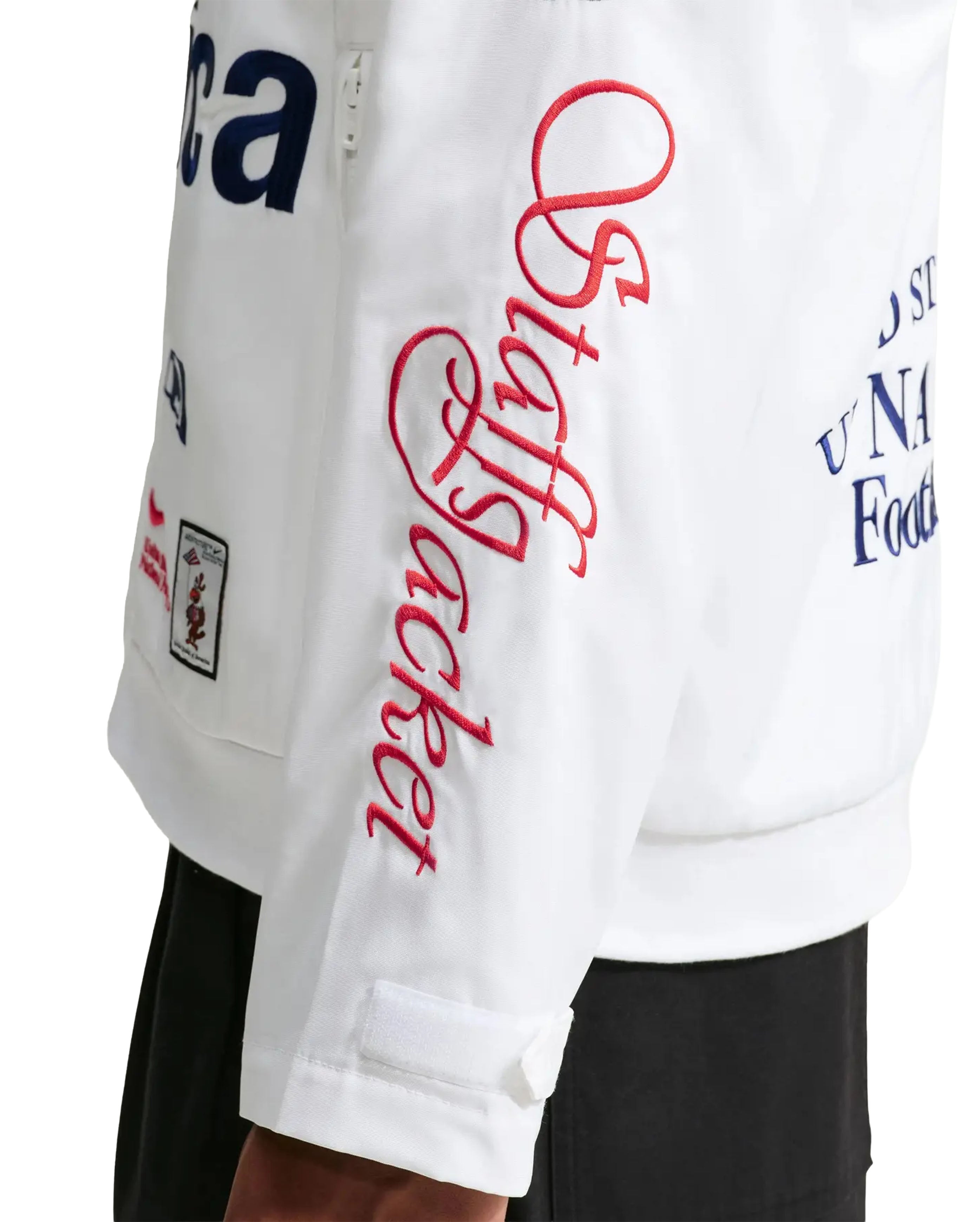 x VAA USA Woven Staff Jacket White - Starcowparis - 5
