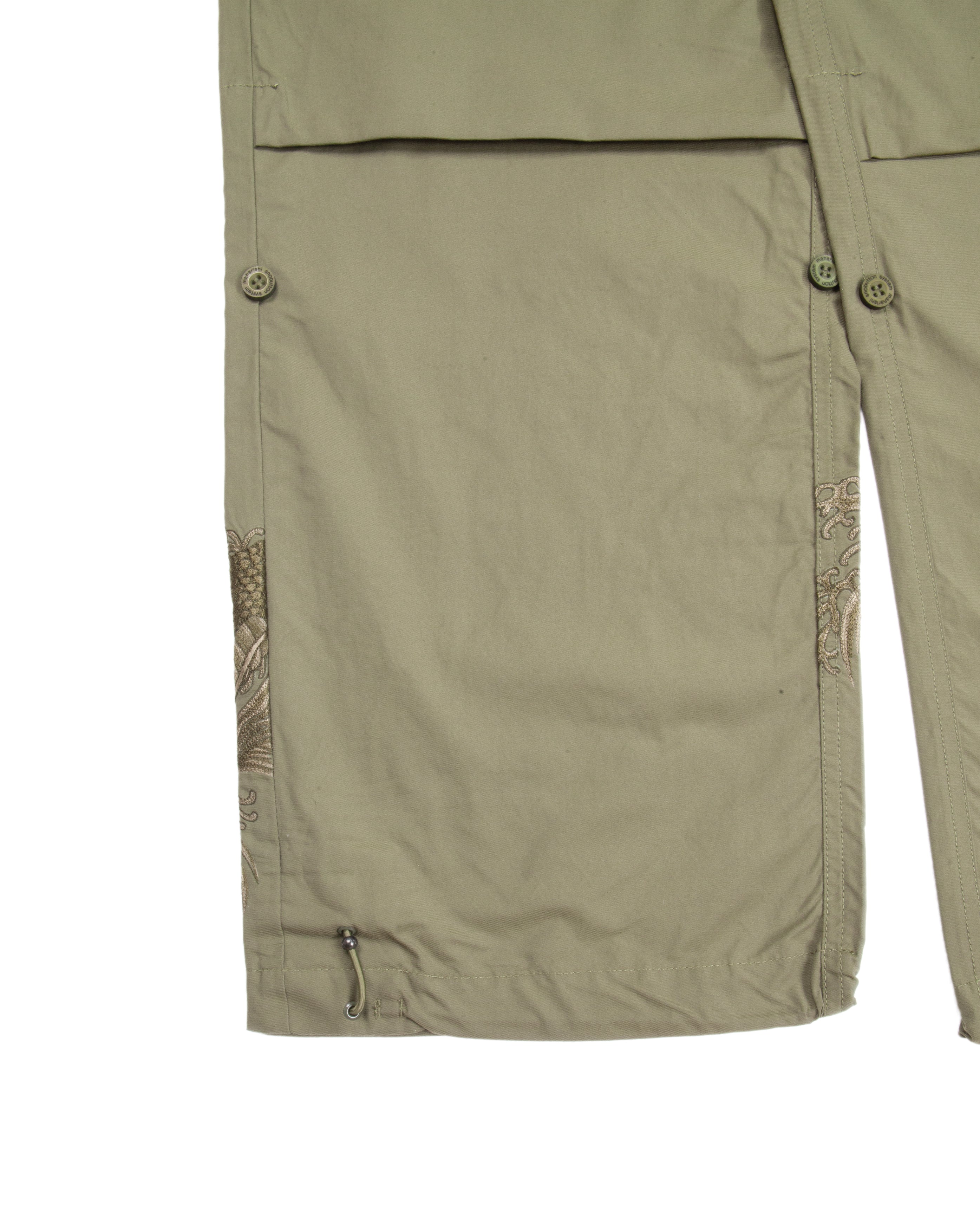 Water Dragon Loose Snopant Oliv - Starcowparis - 4