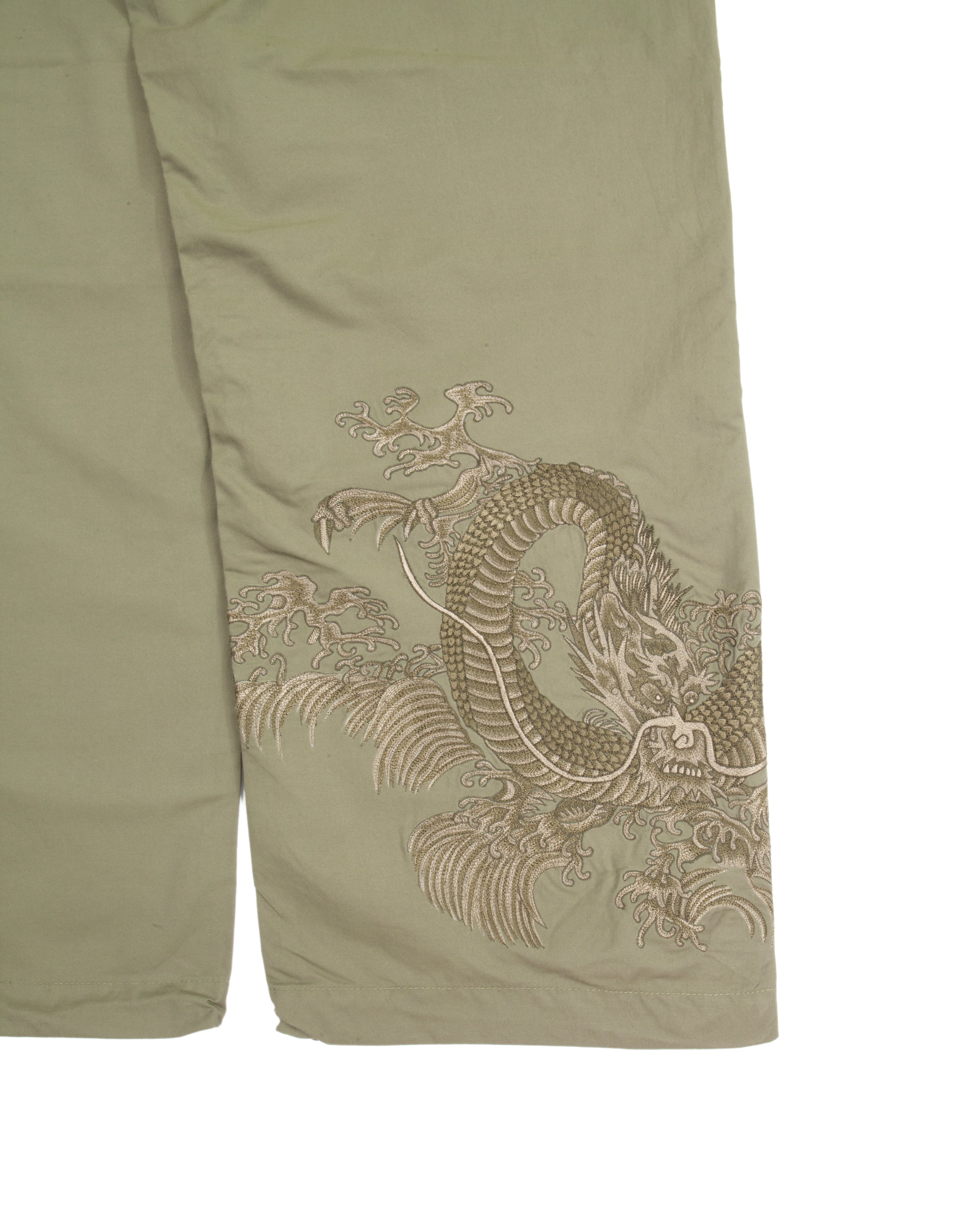 Water Dragon Loose Snopant Oliv - Starcowparis - 6